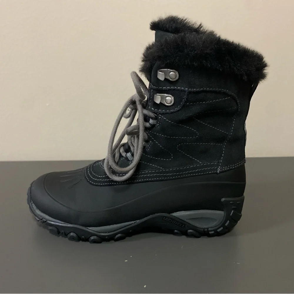 Merrell Women's Yokota Polar Waterproof Boot Size 8 200gram insulation - Picture 2 of 14